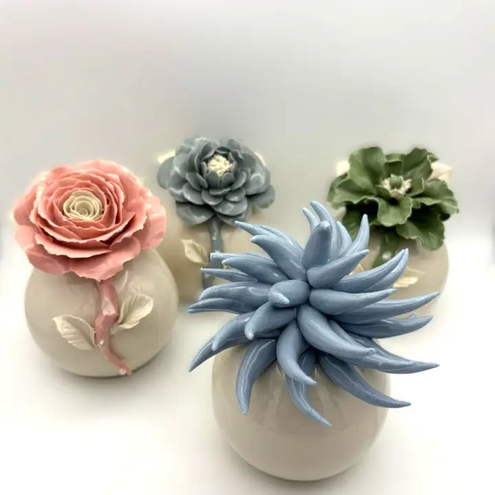 Profumatore porcellana riccio H12cm PR4 - Made in Italy