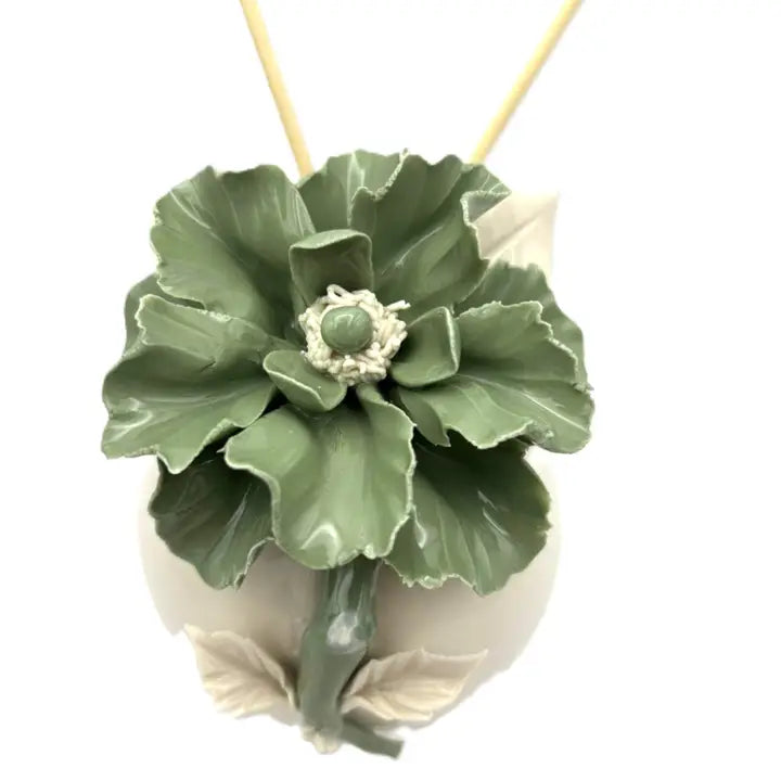 Profumatore porcellana papavero H12cm PR1 - Made in Italy