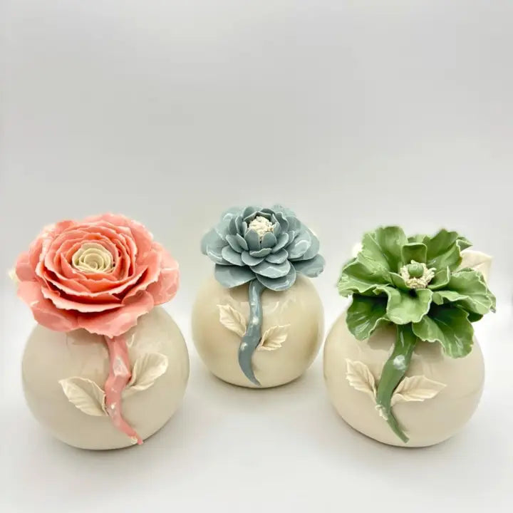 Profumatore porcellana riccio H12cm PR4 - Made in Italy